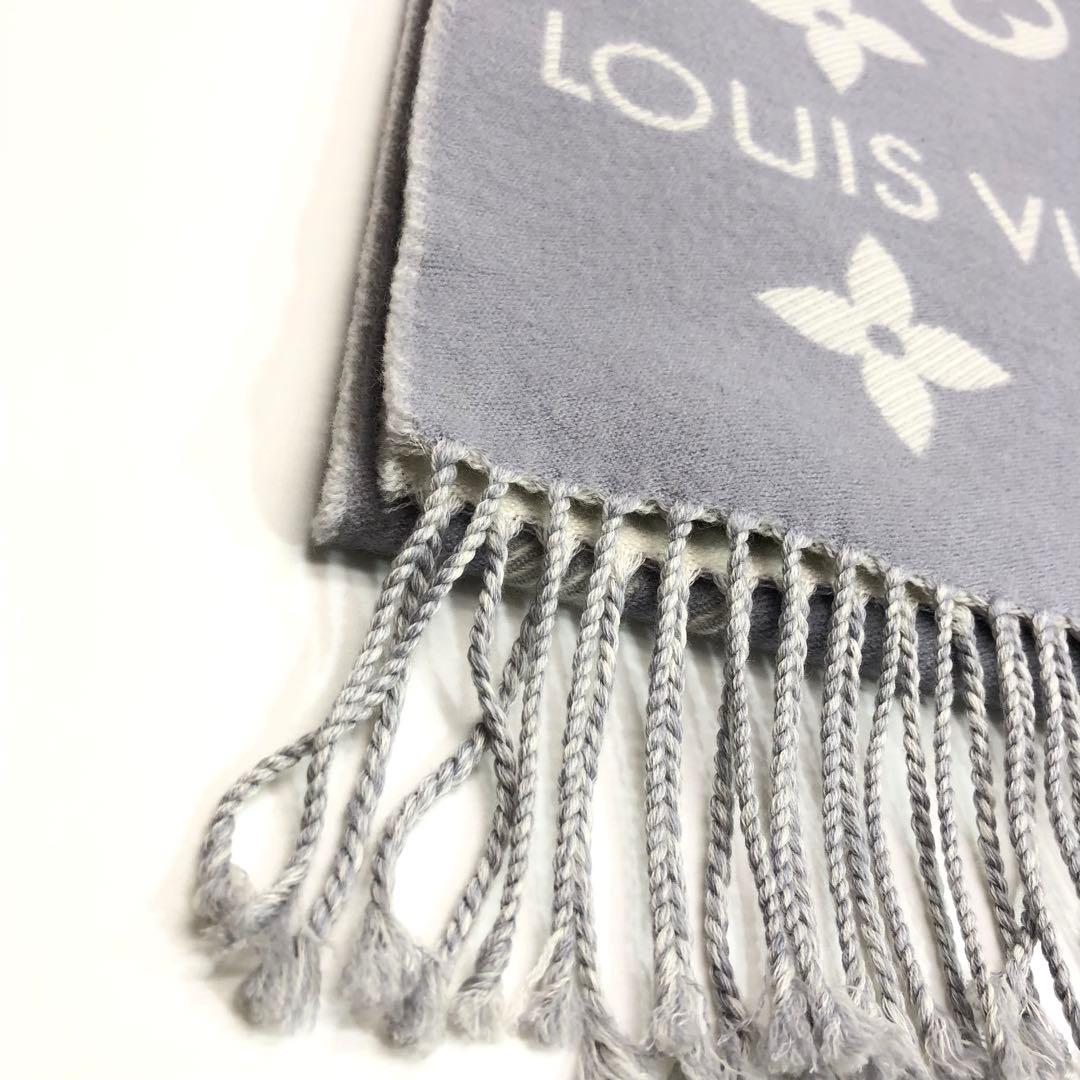 未使用級✨ルイヴィトン マフラー・LVエセンシャル グリクレール モノグラム