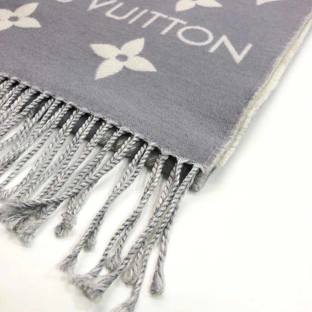 未使用級✨ルイヴィトン マフラー・LVエセンシャル グリクレール モノグラム