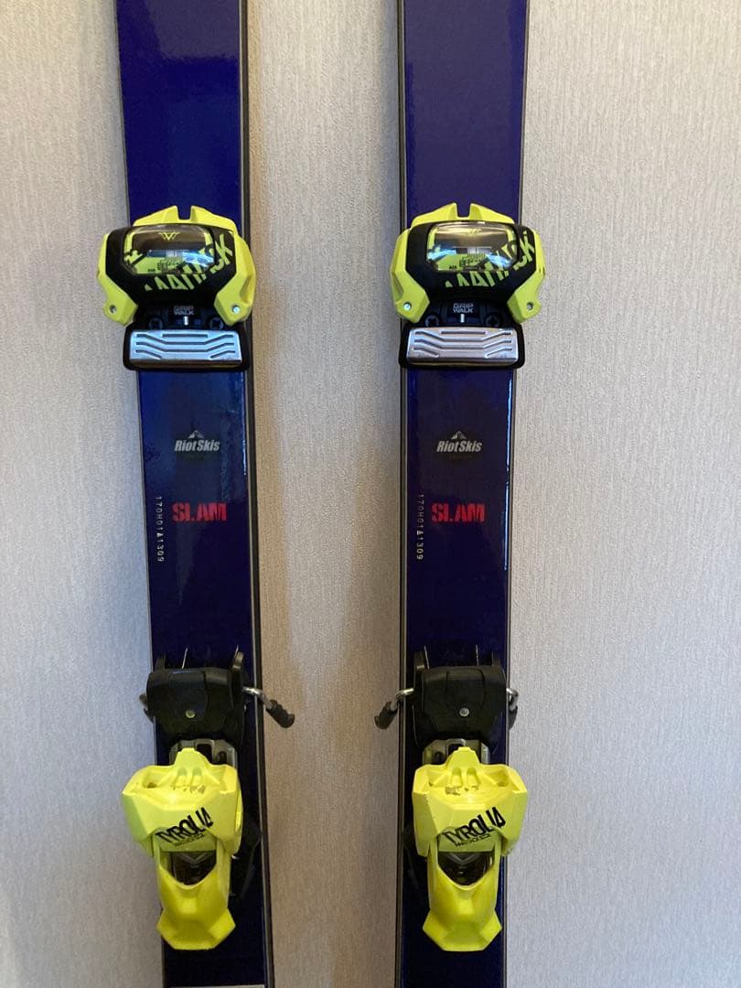 170cm/80mmRIOT SKIS SLAM＋AAATTACK2 13 GW