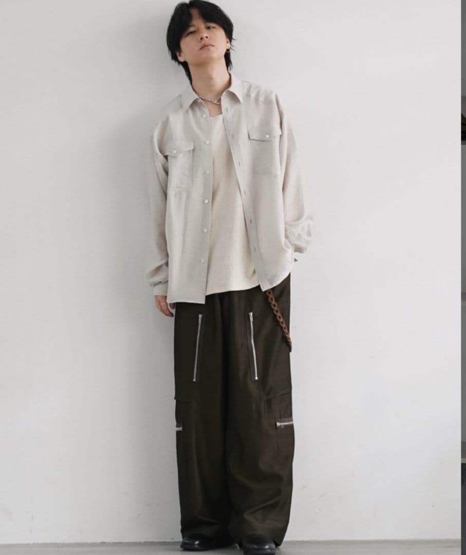 未使用 Llife LEATHER CHAIN WALLET CODE