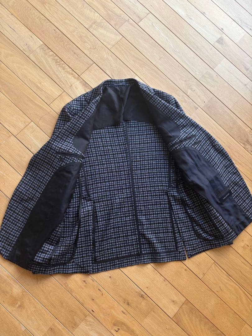 ※ゴルゴ 未使用　タリアトーレ カシミヤブレンド48 ブルーネイビー