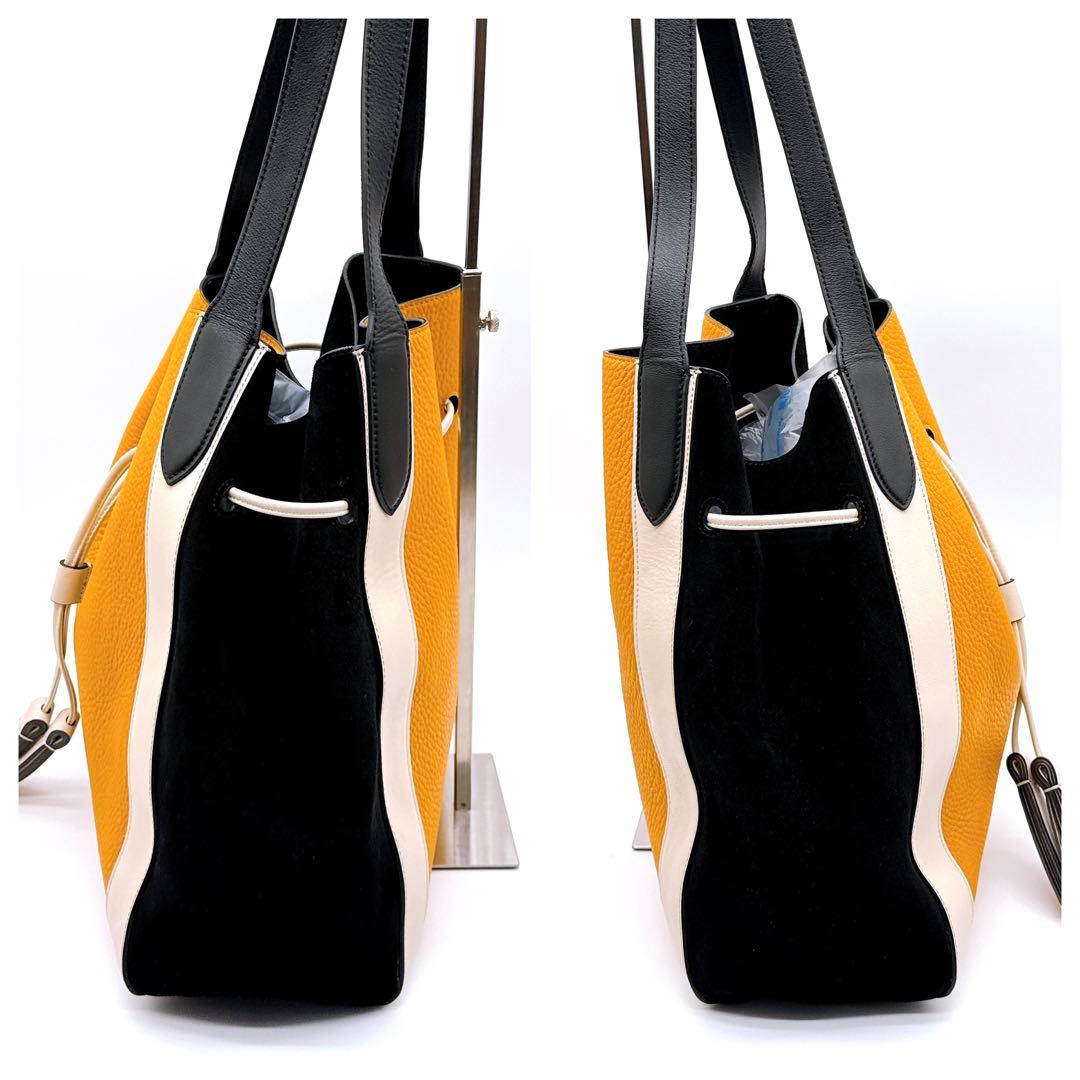 MULBERRY マルベリー ミリー タッセル スエード レザー トート バッグ