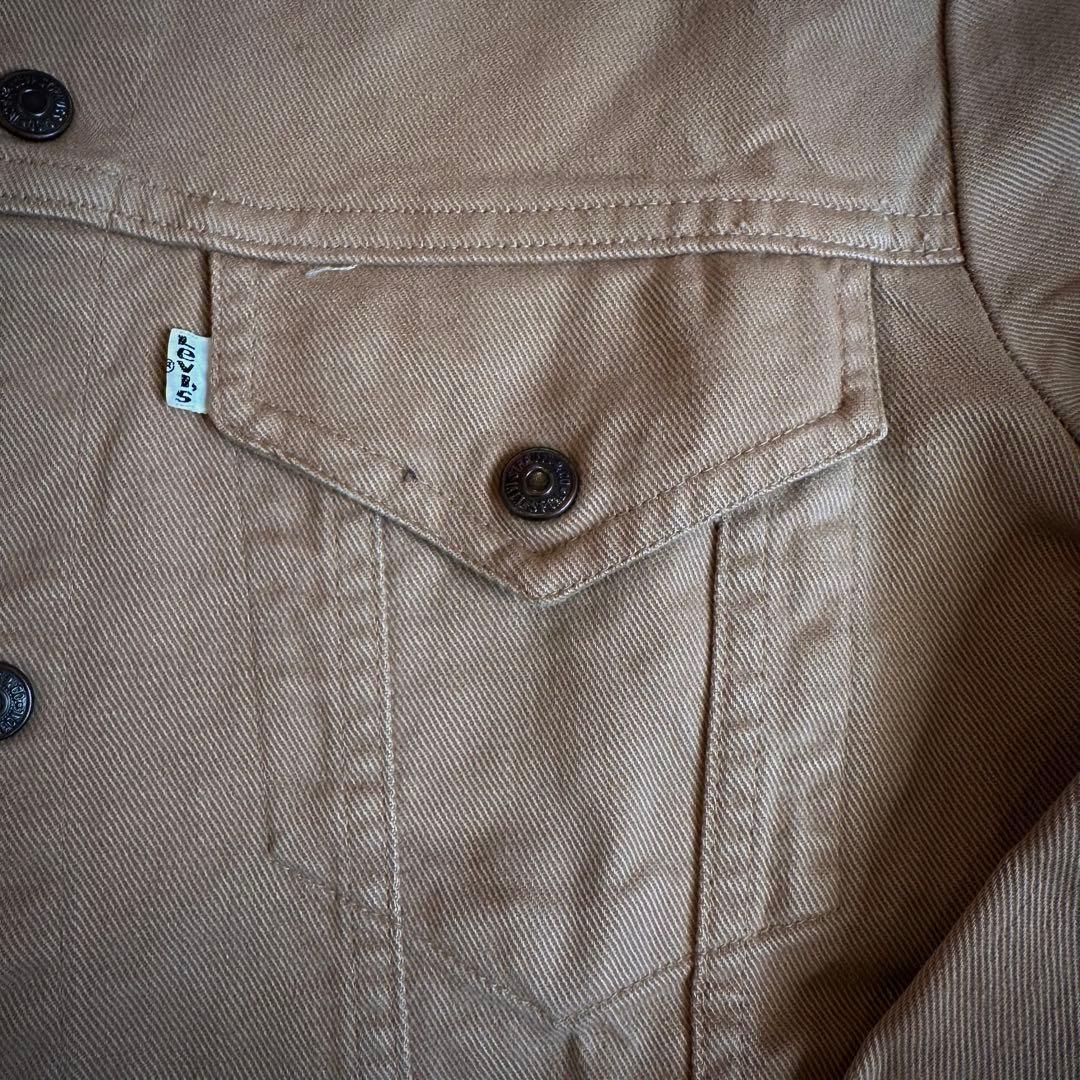 美品 Levi's 70s 【40】コットン ジャケット ベージュ USA