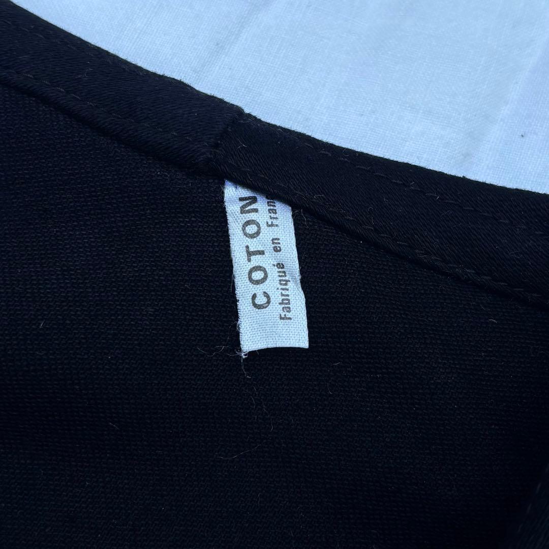 60's ブラックモールスキン　ワークジャケット　フレンチワーク　ユーロ