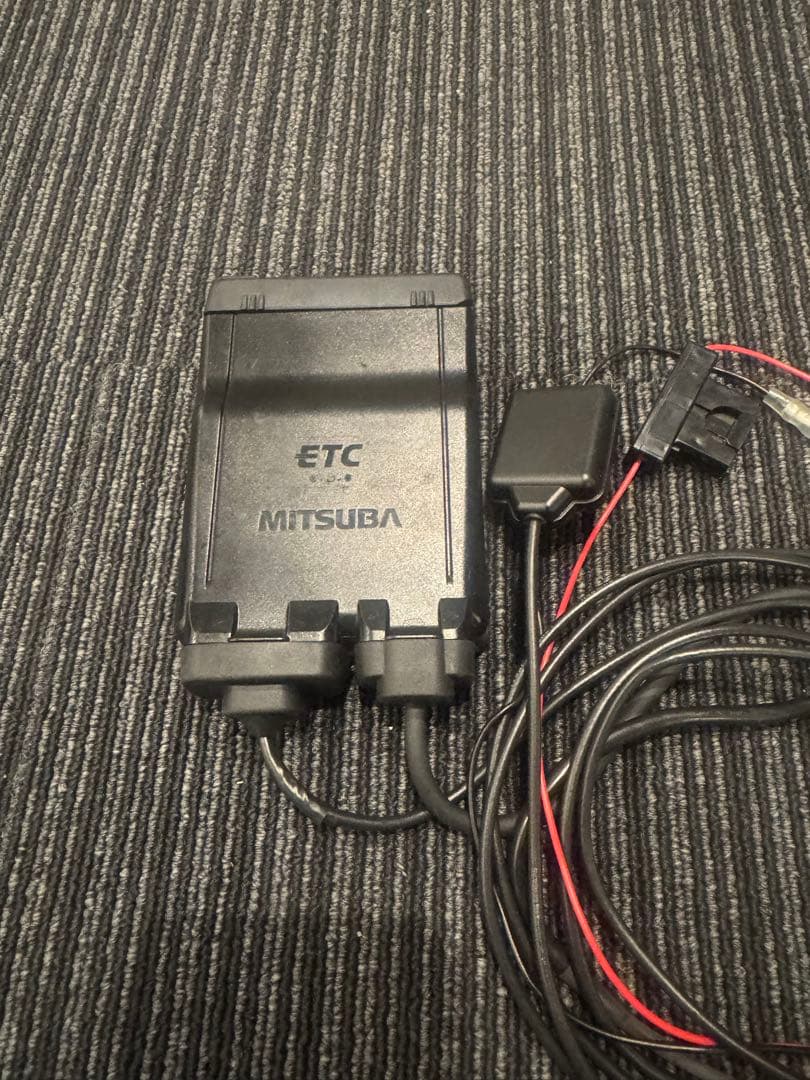 ミツバ MITSUBAバイク用ETC MSC-BE61 アンテナ分離型動作確認済