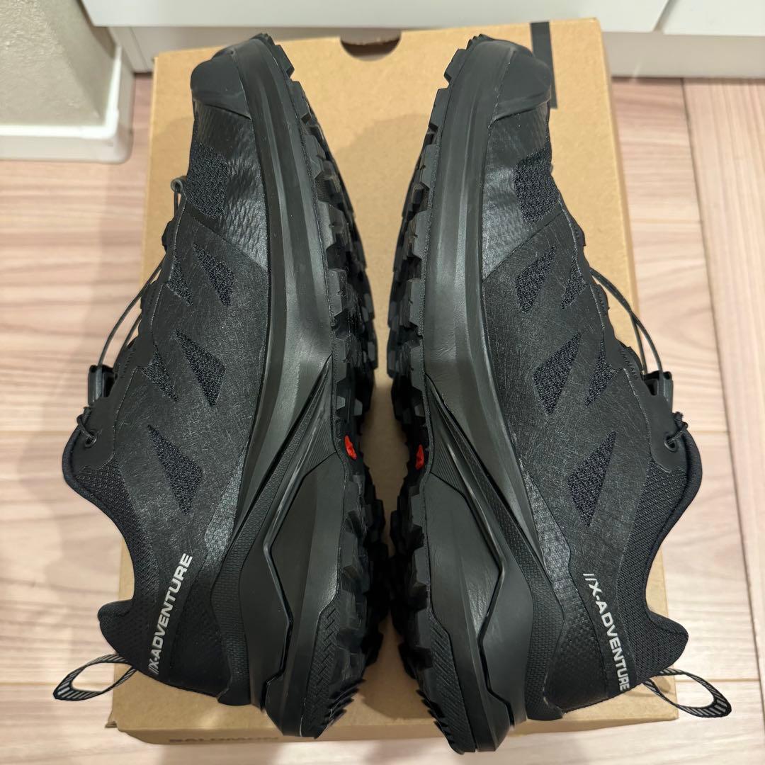 【極美品】サロモン X-ADVENTURE GTX W ゴアテックス　黒 23