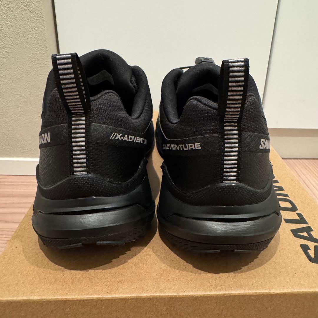 【極美品】サロモン X-ADVENTURE GTX W ゴアテックス　黒 23