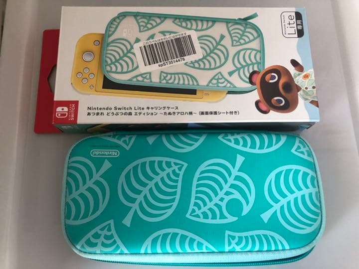 Switch Light ターコイズ、あつまれどうぶつの森、キャリングケース