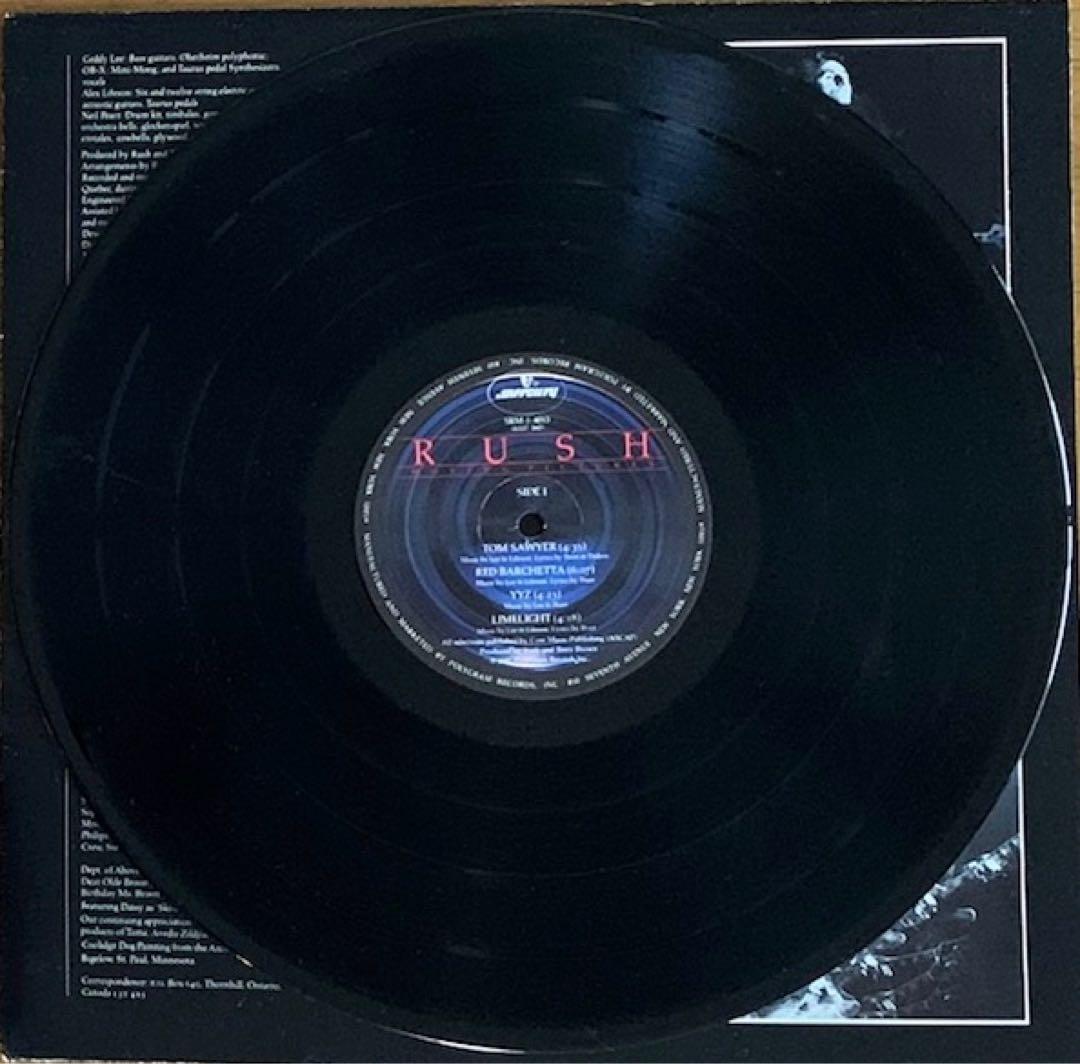 【中古LP】Rush - Moving Pictures 米国オリジナル盤 美品
