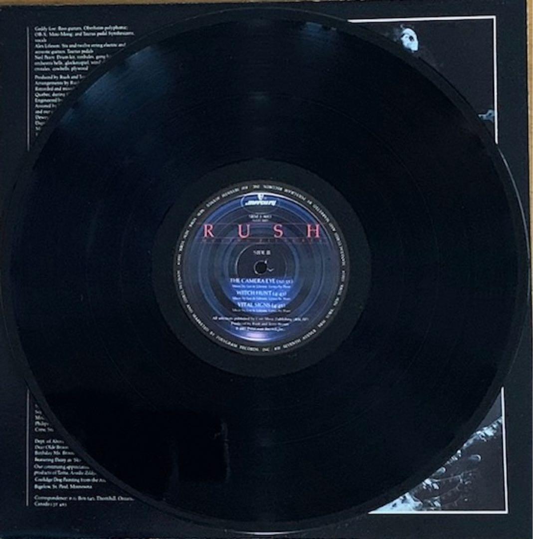 【中古LP】Rush - Moving Pictures 米国オリジナル盤 美品