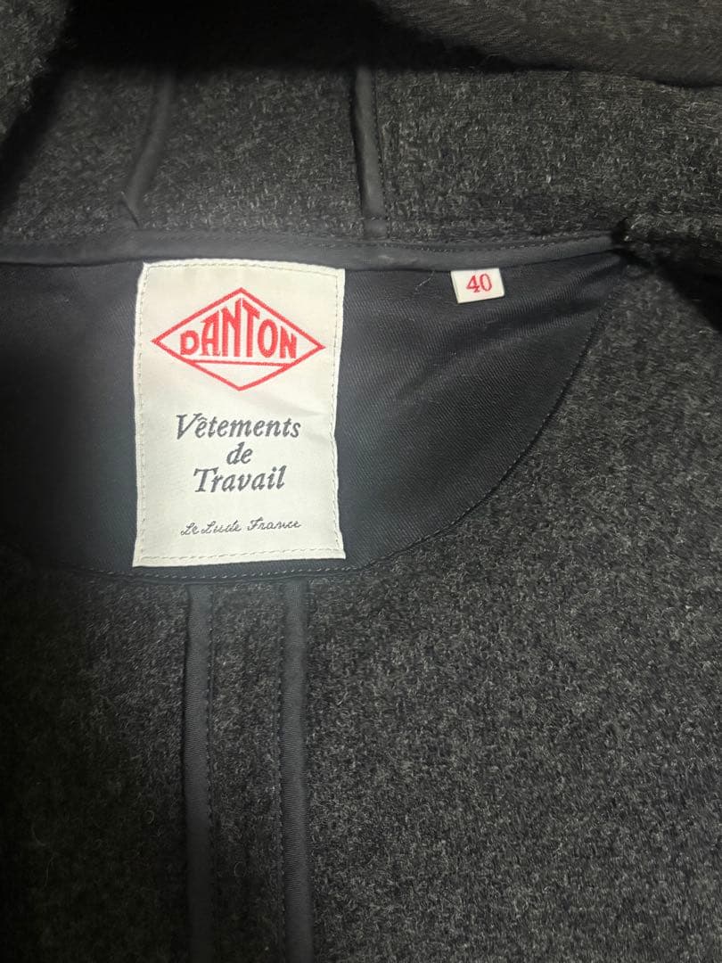⭐︎美品⭐︎ ダントン ウールモッサ 40サイズ チャコールグレー