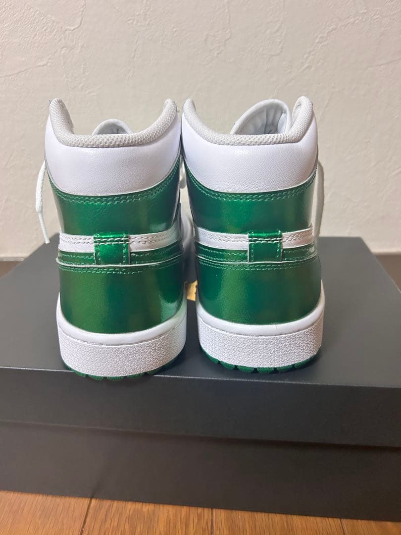 NIKE エアジョーダン1 ゴルフシューズ 27.0cm ホワイト/グリーン