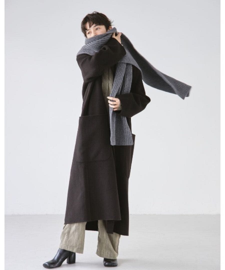 TODAYFUL Wool Rib Stoleウールリブストール