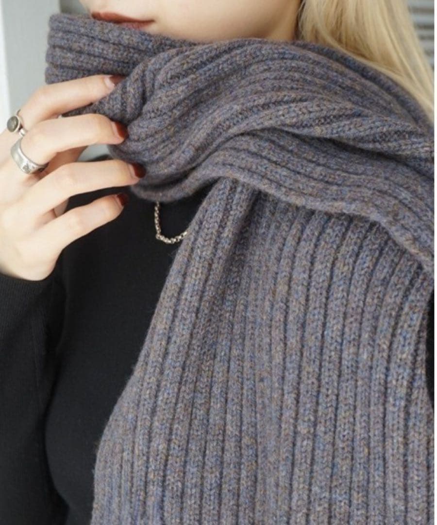 TODAYFUL Wool Rib Stoleウールリブストール