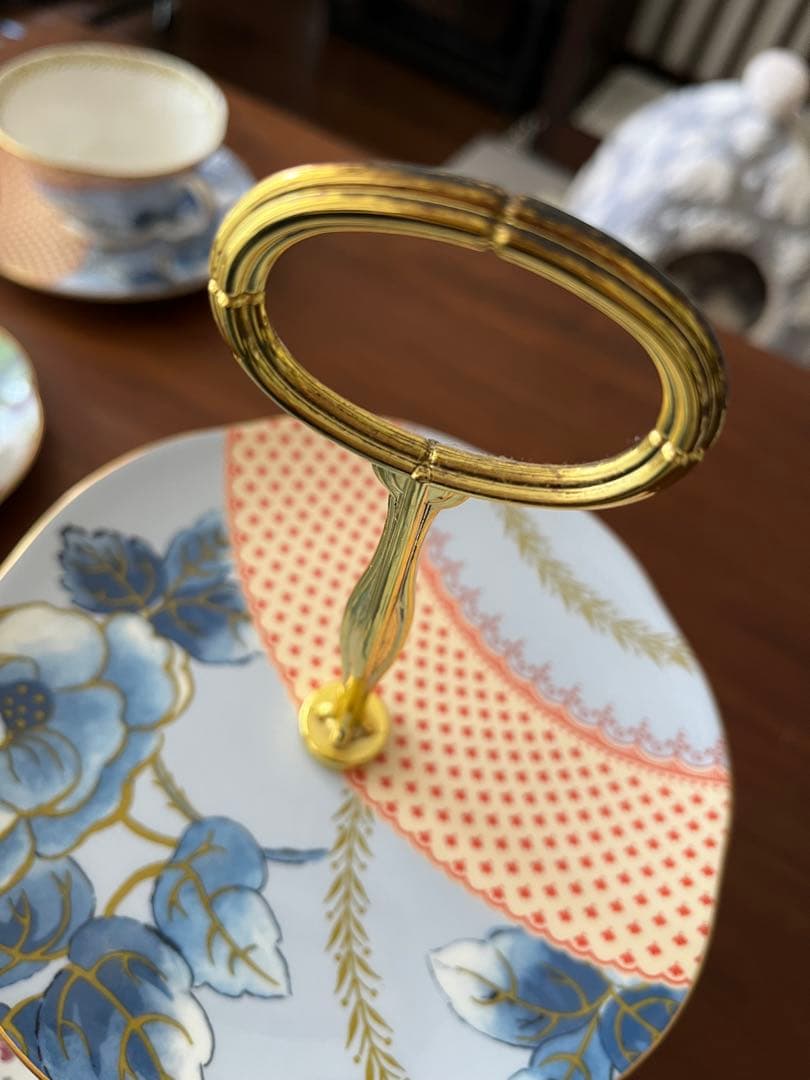 専用ウェッジウッド バタフライブルームケーキスタンド