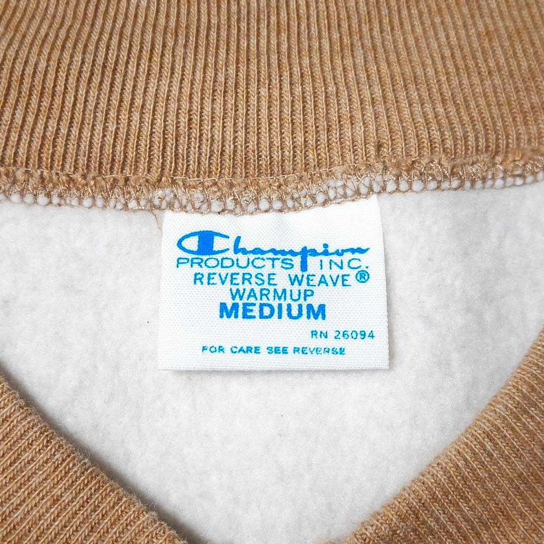 FRAMeWORK Champion 別注 ハーフジップ スウェット ベージュ