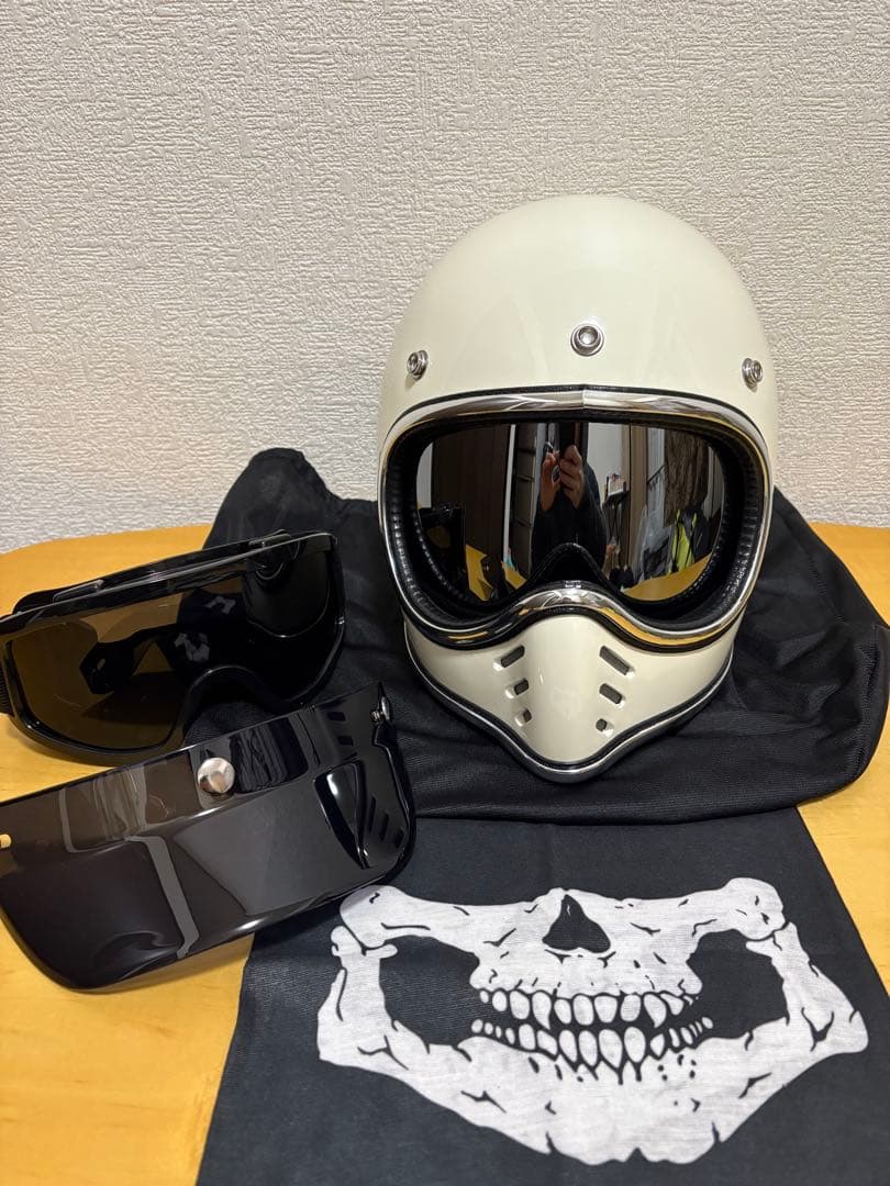 新品！XLサイズ！ ホワイト　 4点セット　MTX オーシャンビートルタイプ