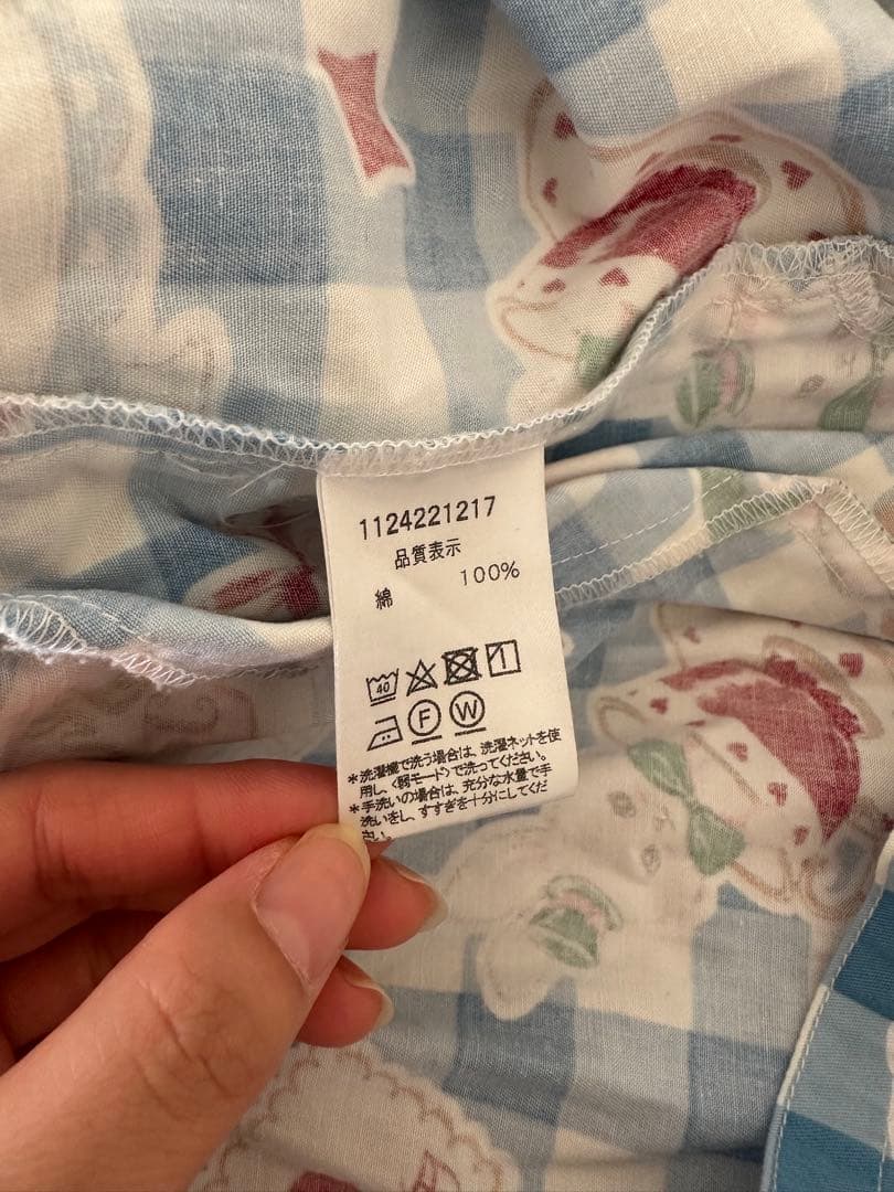 シャリーテンプル　半袖ワンピース