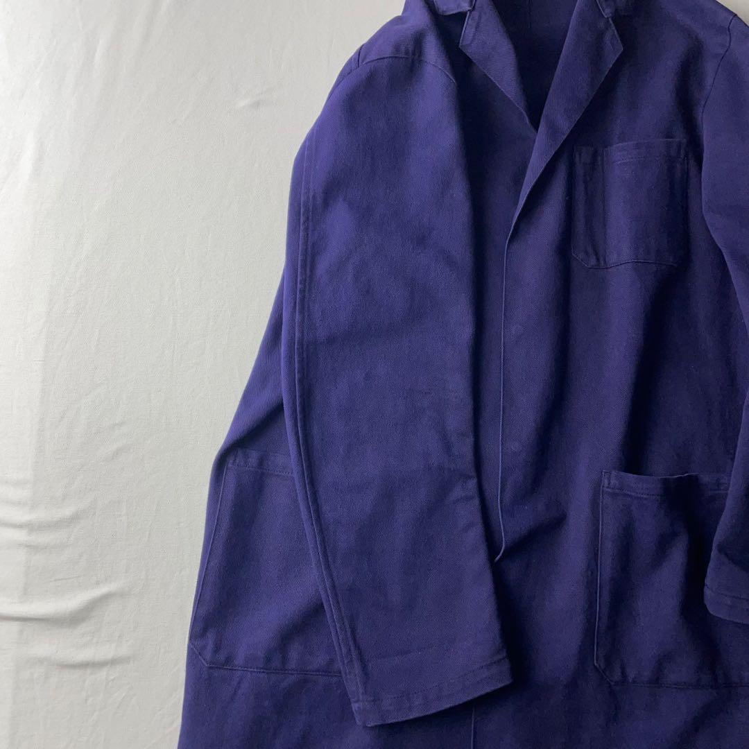 【obrero】ワークコート カツラギ コットンツイル j98