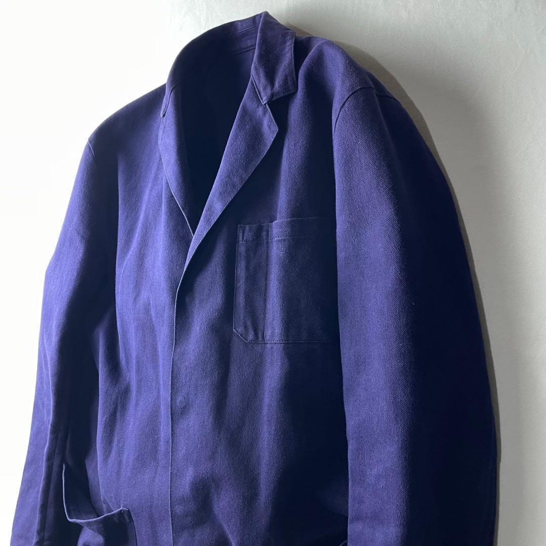 【obrero】ワークコート カツラギ コットンツイル j98