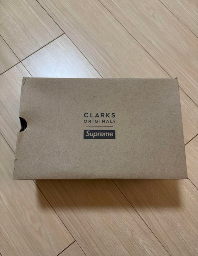 CLARKS×SUPREME WALLABEE \"PINK\" ワラビー uk7