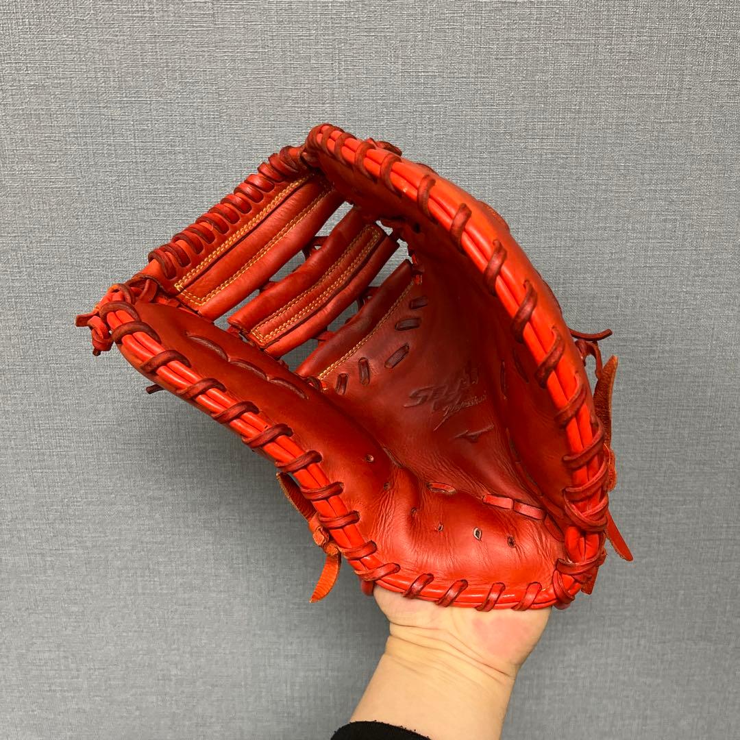 1217 ミズノ セレクトナイン 山川モデル 型抜群 軟式少年 ファーストミット