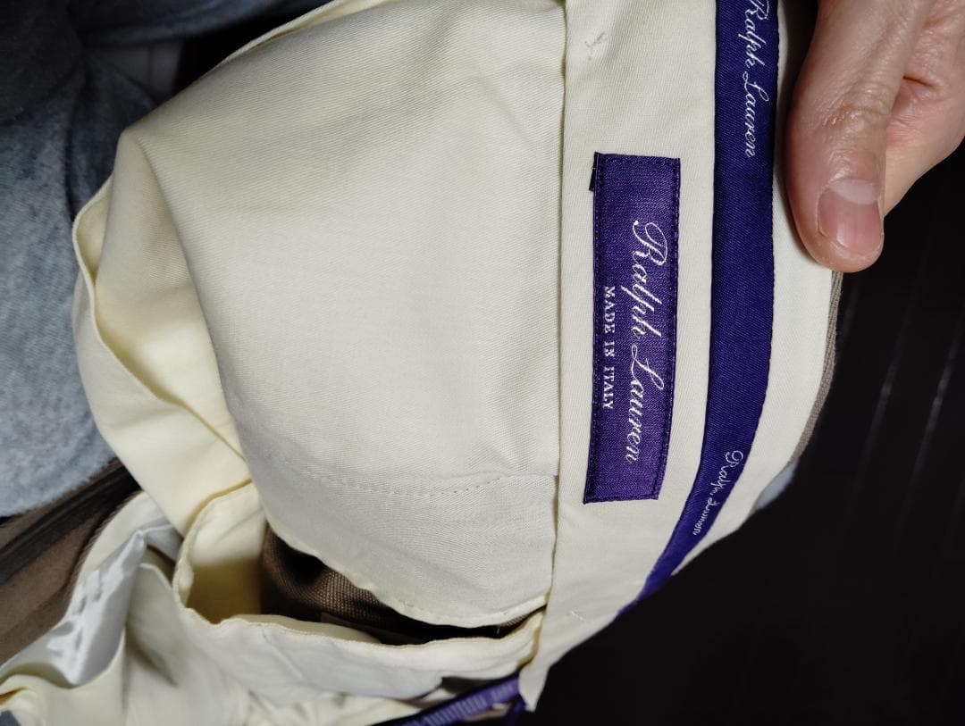 Ralph Lauren Purple label ベージュ スラックス 30