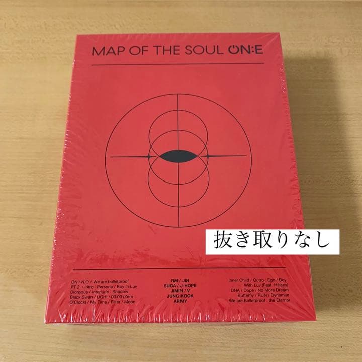 BTS  MAP OF THE SOUL ON:E DVD 日本語字幕付き