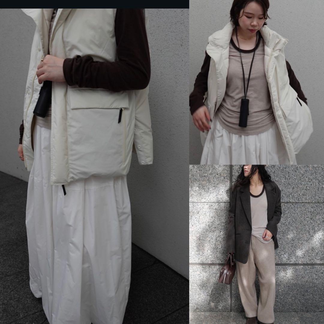 ETRE TOKYO 25AW ソフトフライスラグランロンTee ブラウン