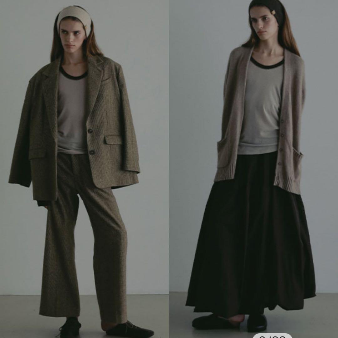 ETRE TOKYO 25AW ソフトフライスラグランロンTee ブラウン