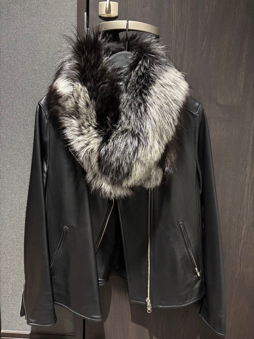 モラビト豪華フォックスファーマフラー