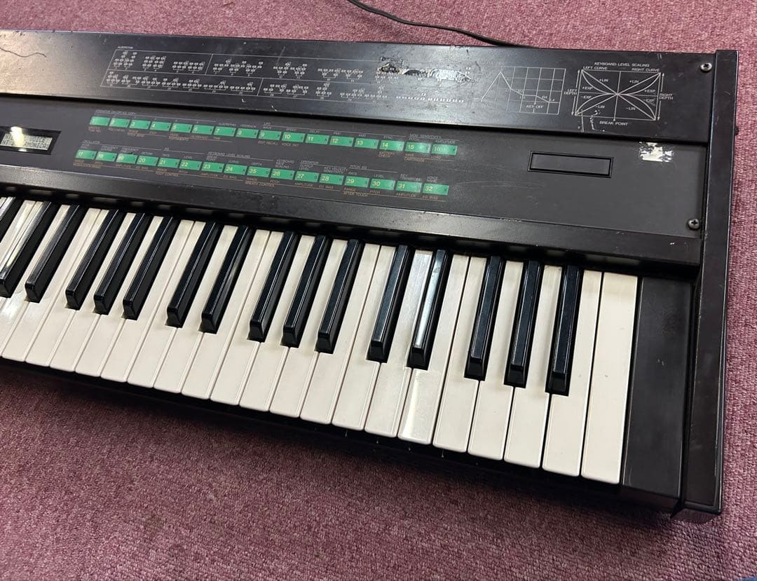 最終値下げ【YAMAHA DX7 デジタルシンセサイザー】中古品