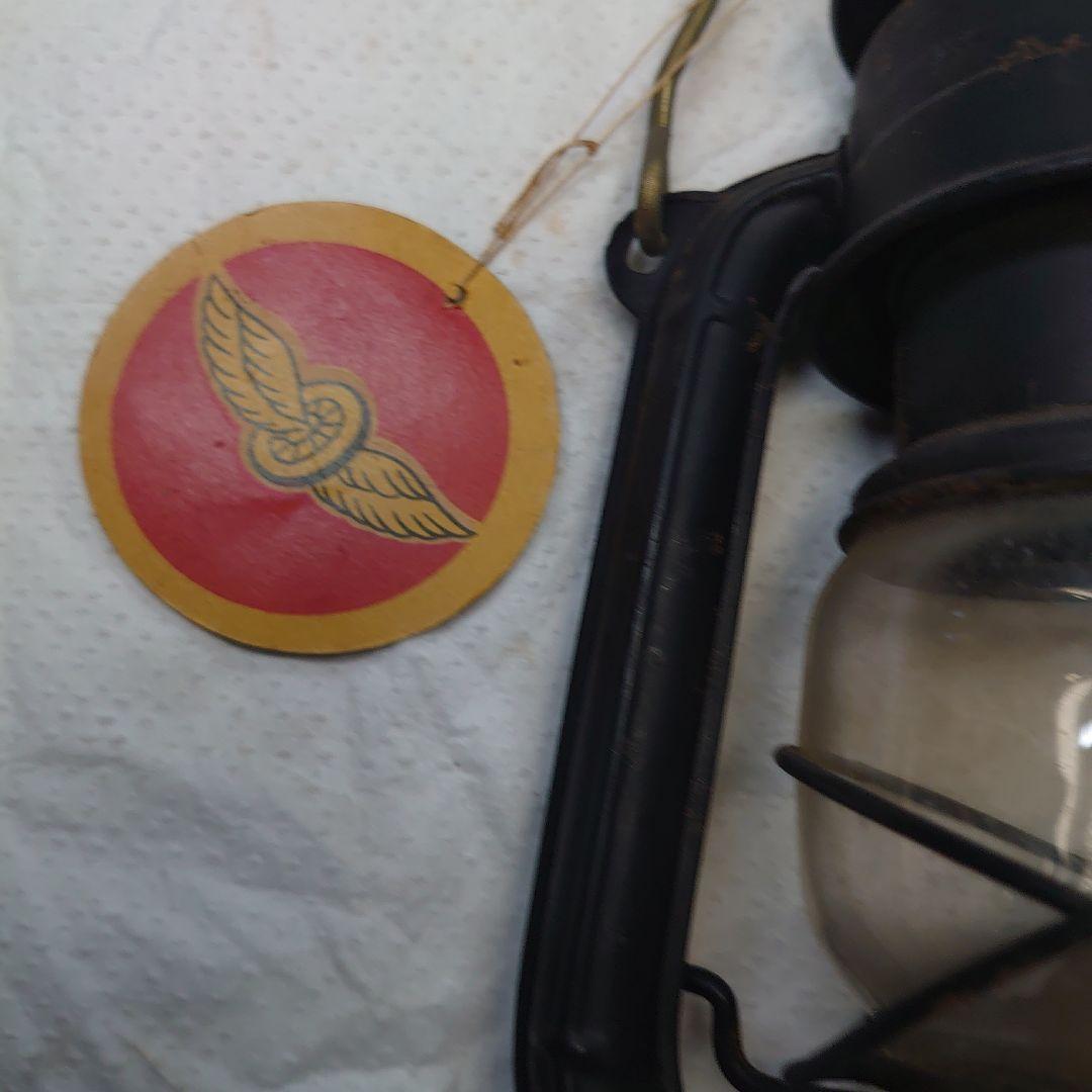 昭和レトロ　別所ランプ　ウィングドウィールハリケーンランタン　日本製