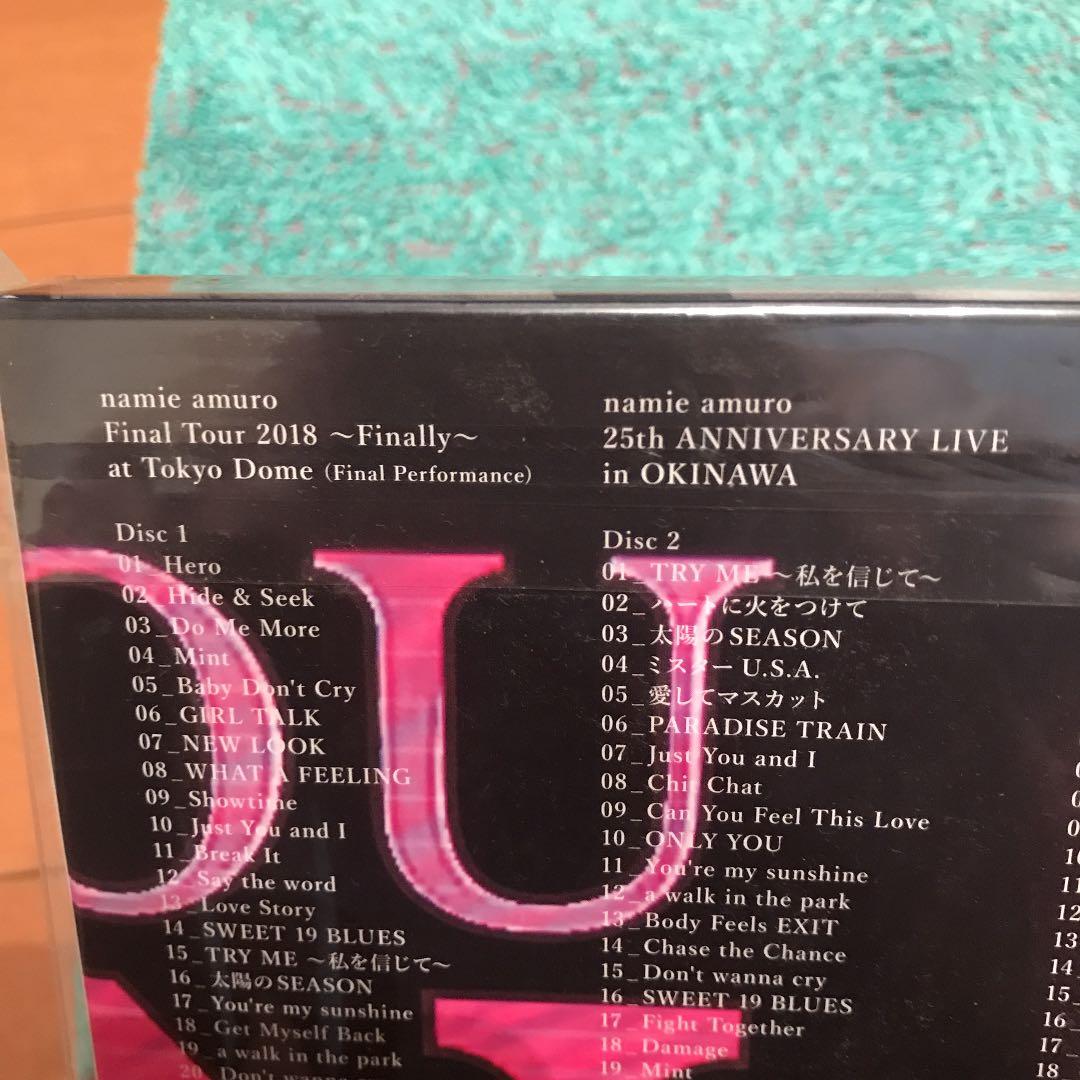 安室奈美恵 Final Tour 2018 Finally Blu-ray 3枚