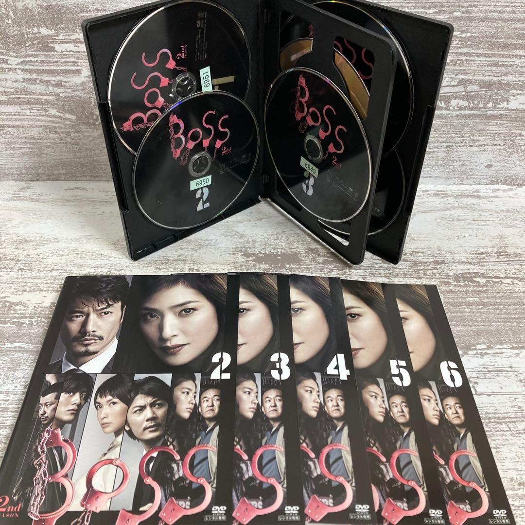 ♦︎新品ケース付き♦︎ BOSS 第1+第2シリーズ レンタルDVD 全話完結セット