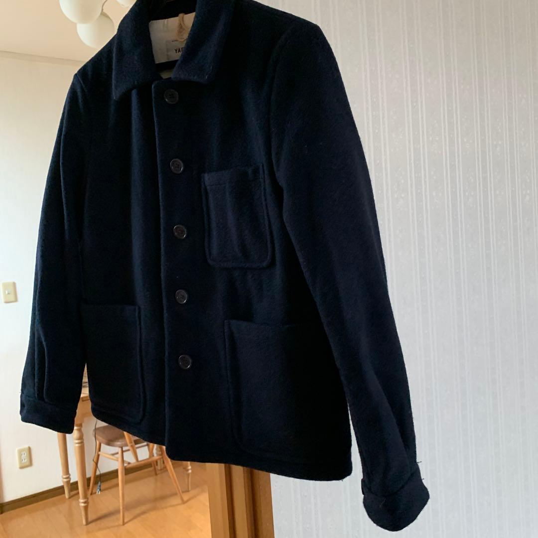 ジャケット・アウター YAECA melton wool coverall jacket