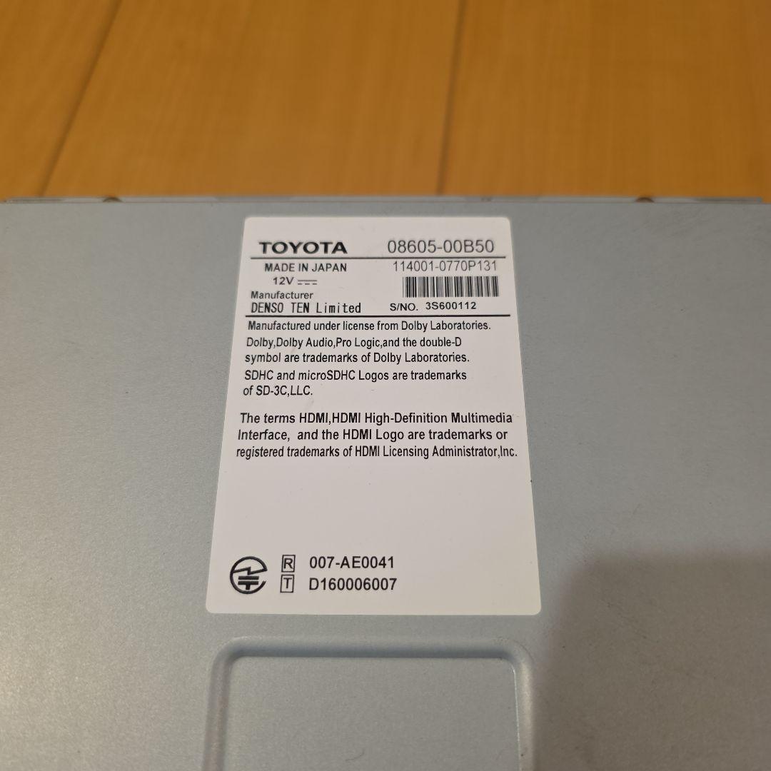 【美品】TOYOTA純正カーナビゲーションシステム　NSZT-W68T　おまけ付