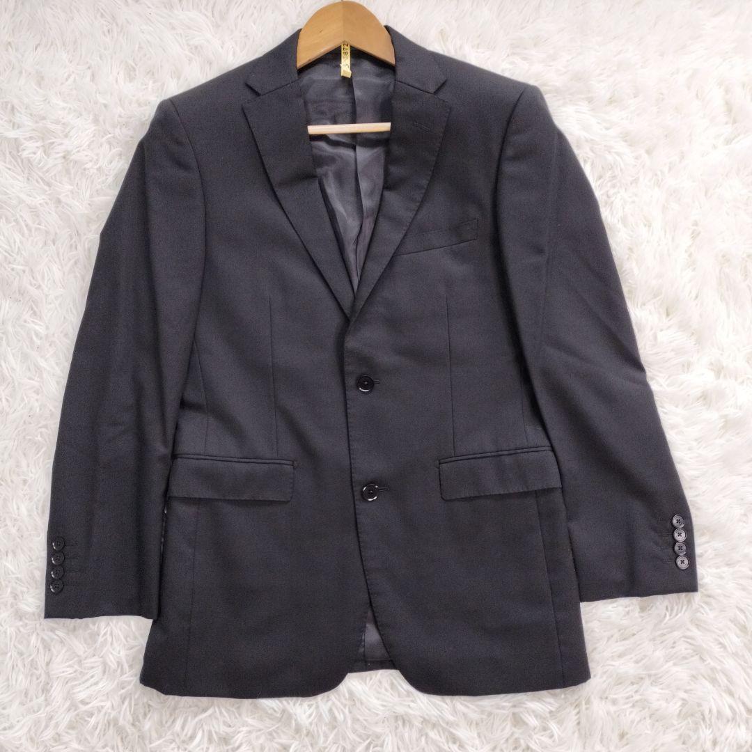 【極美品】バーバリーブラックレーベル スーツ セットアップ ブラック M