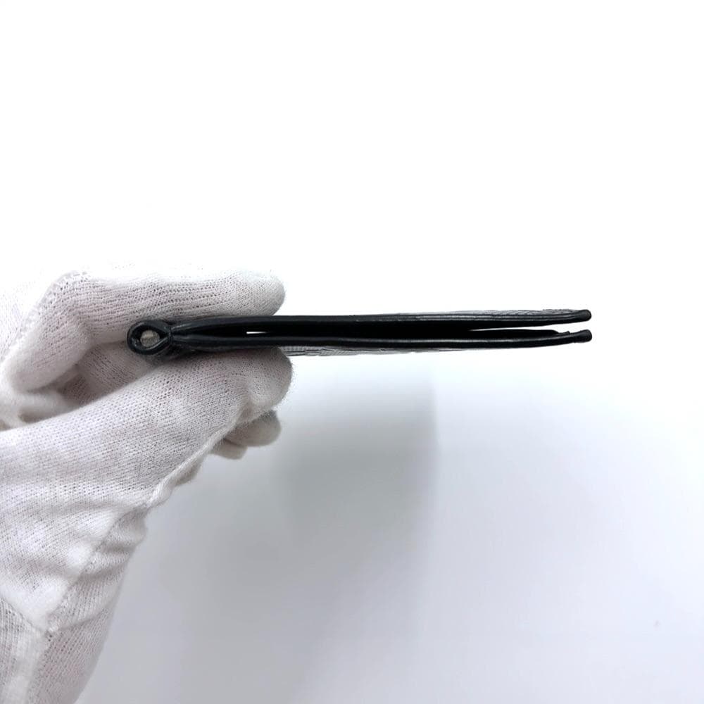 ◇グッチ◇レザー/GGエンボス/二つ折り/マネークリップ/676656