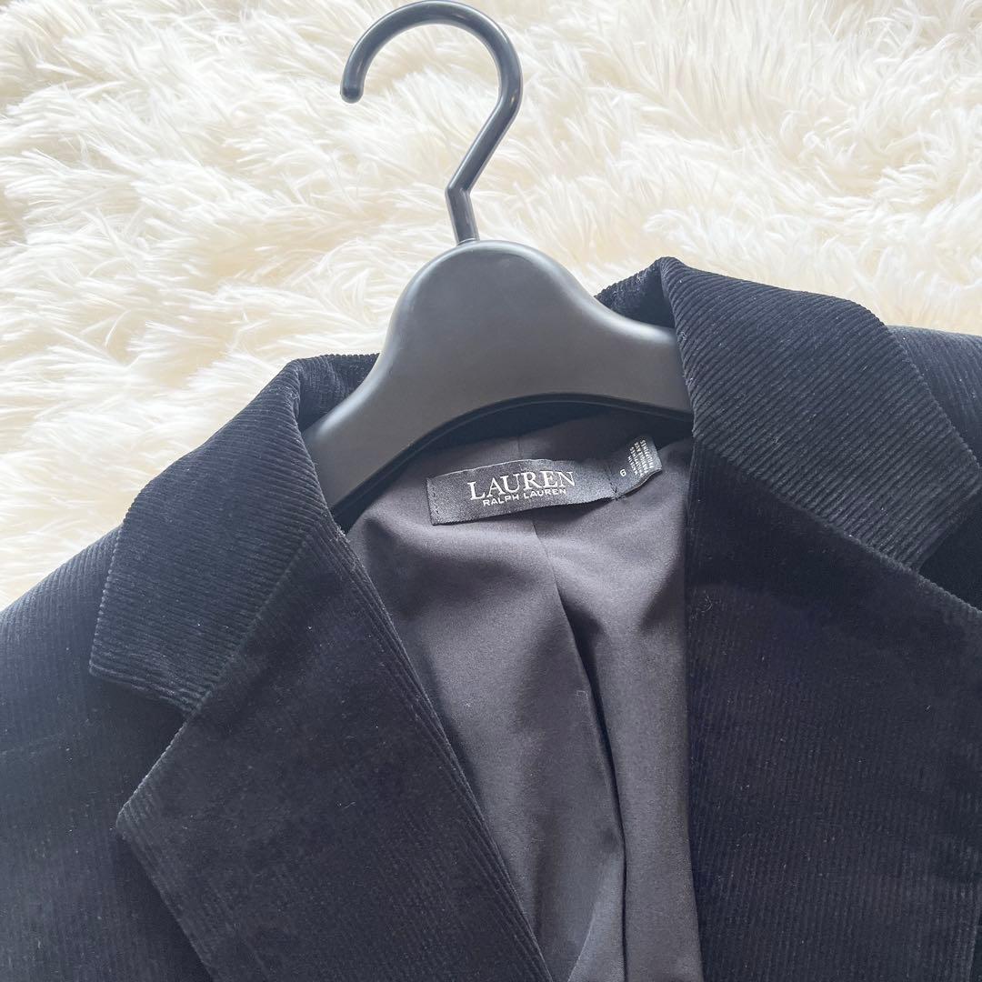 極美品　ローレンラルフローレン　エンブレムワッペン　コーデュロイ　ジャケット