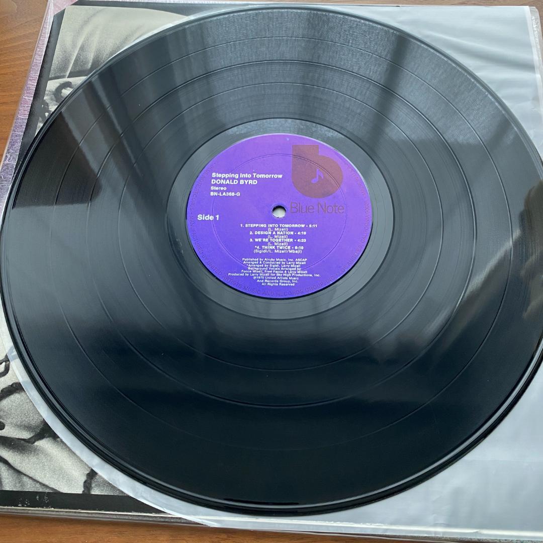 洋楽 LP Donald Byrd Stepping into US ORG