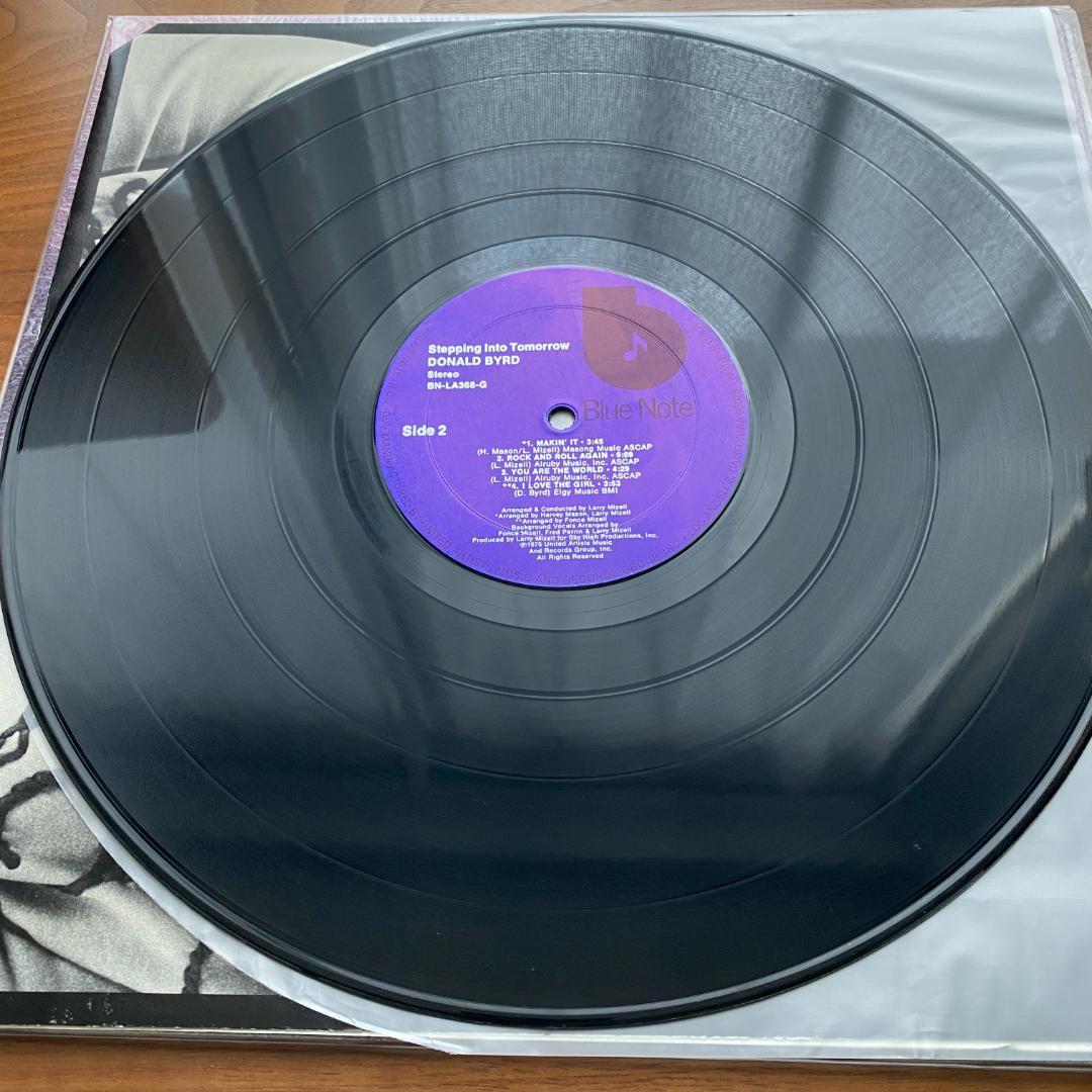 洋楽 LP Donald Byrd Stepping into US ORG