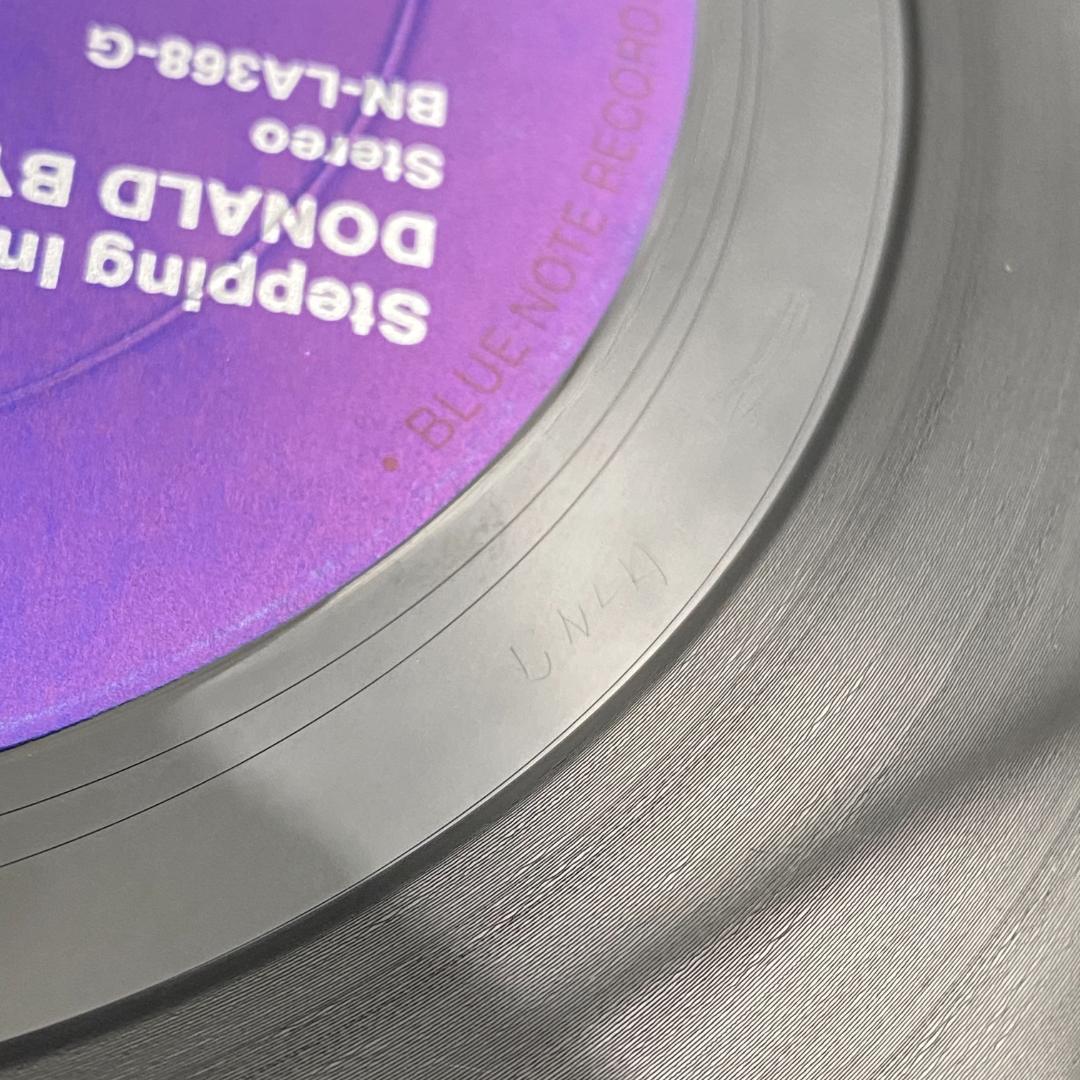 洋楽 LP Donald Byrd Stepping into US ORG