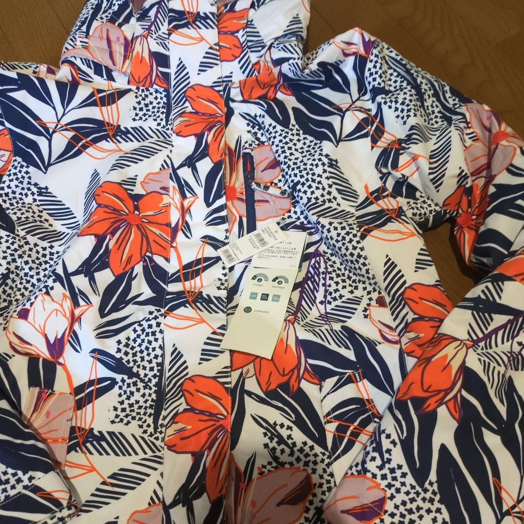 【新品未使用】ROXY　ウェア　ジャケット　ボタニカル　花柄　Ｌ