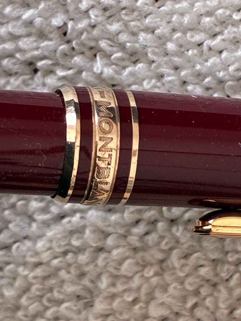 ◾️ボルドー◾️モンブラン◾️マイスターシュテュック◾️165 ボールペン◾️新品リフィル