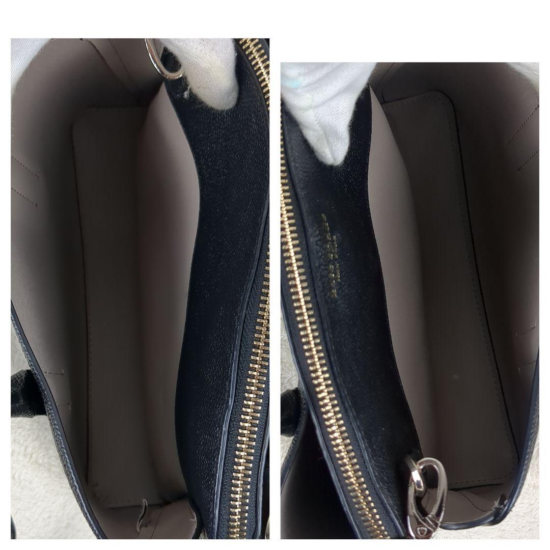 【美品】kate spade ケイトスペード　マルゴー　2way　レザー　黒