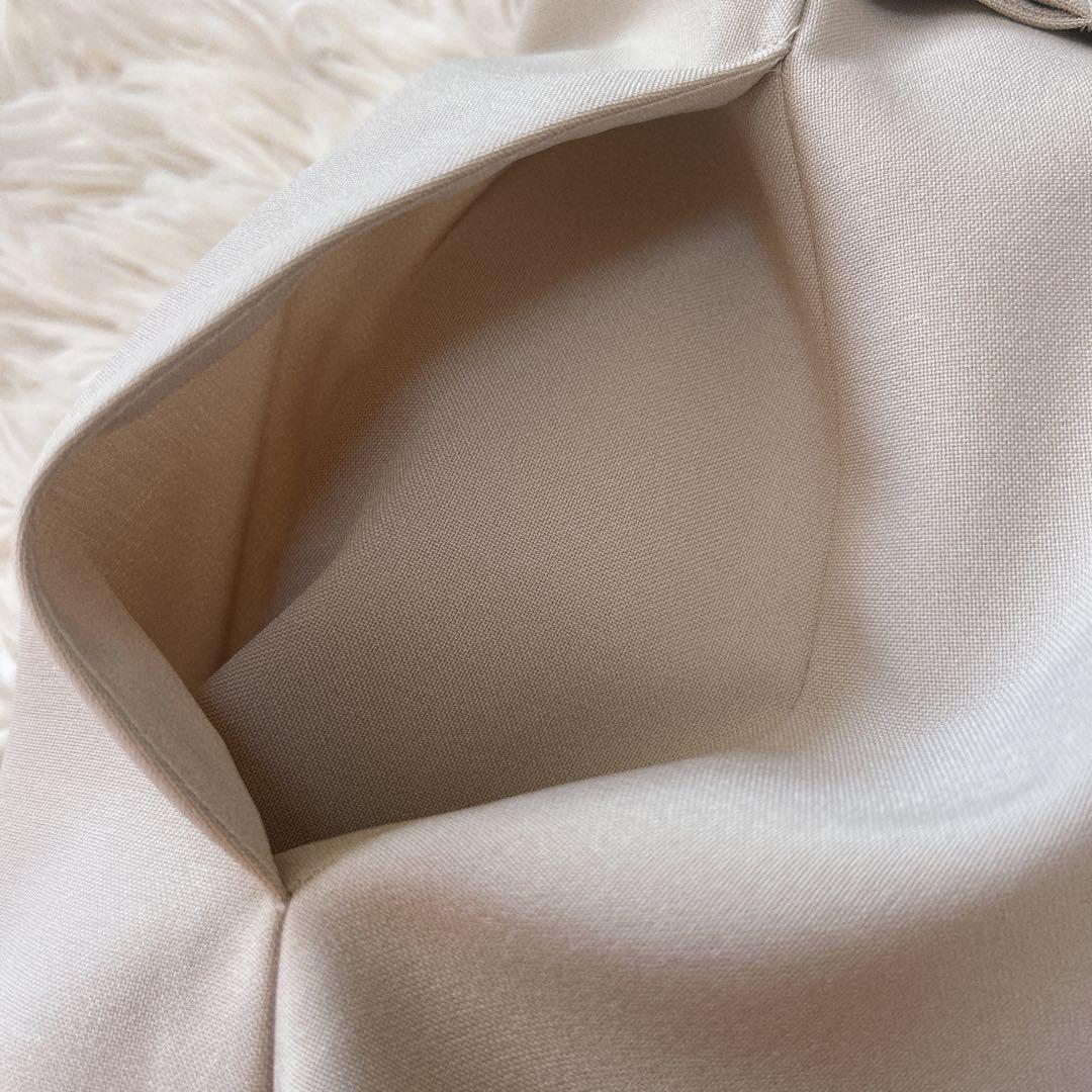 美品✨ソージュ SOEJU ソフトオックスノーカラージレ ベスト ベージュ