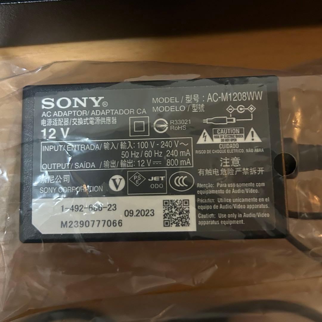 23年製　ソニー　BDP-S1500 Blu-rayプレーヤー