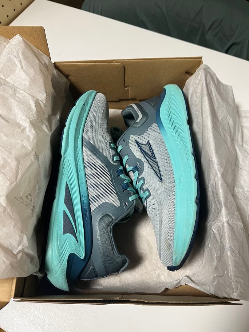 アルトラ　W PARADIGM 7 gray/TEAL size8