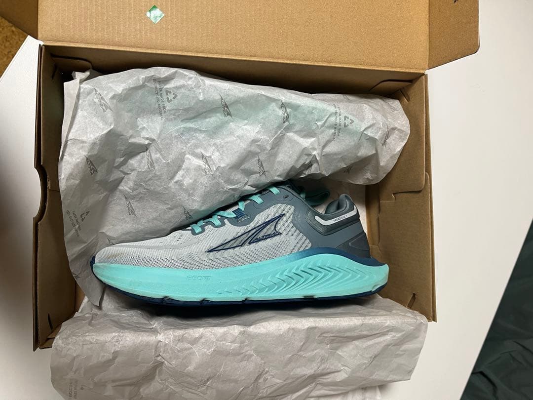 アルトラ　W PARADIGM 7 gray/TEAL size8